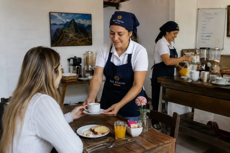Alimentación para personal en faena